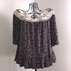 Charlotte Russe cold shoulder top